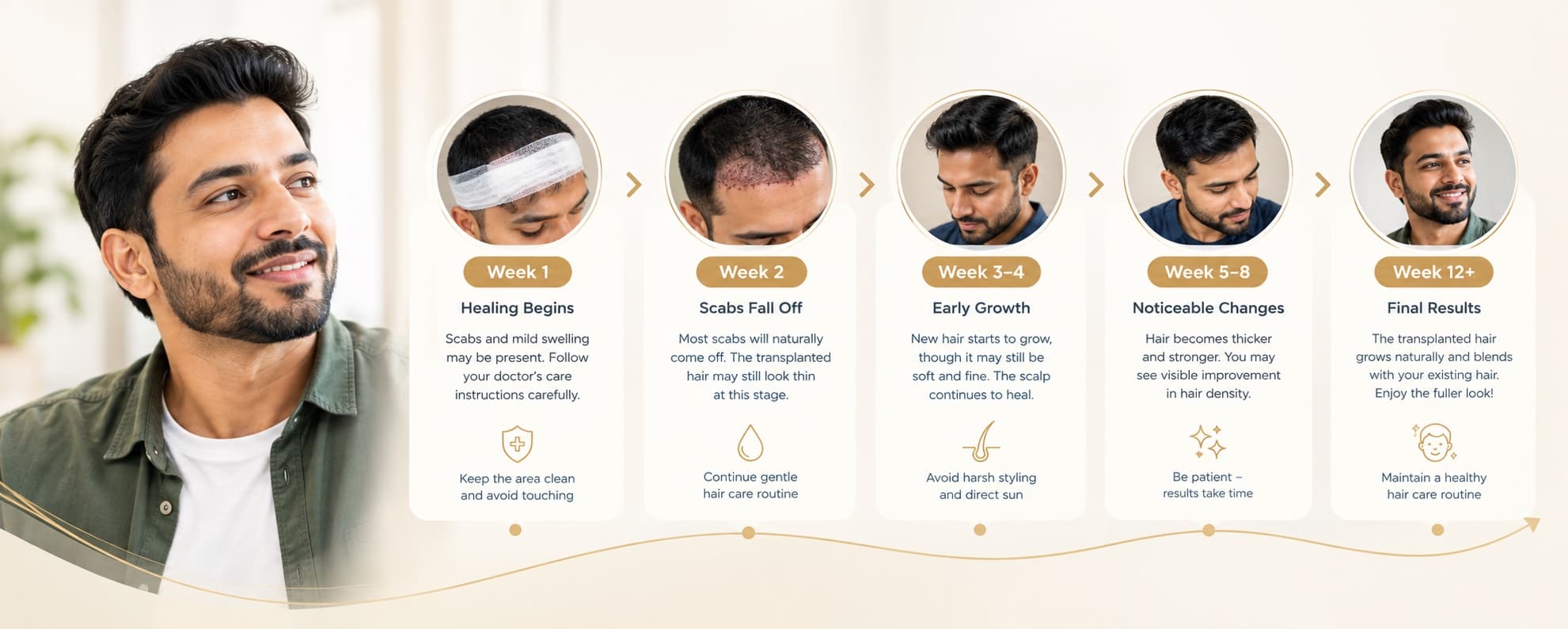 Hair Transplant Recovery: What to Expect Week by Week
