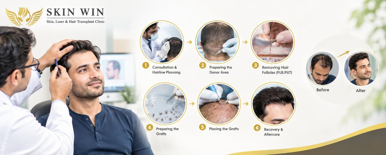 Hair Transplant Process at a Glance