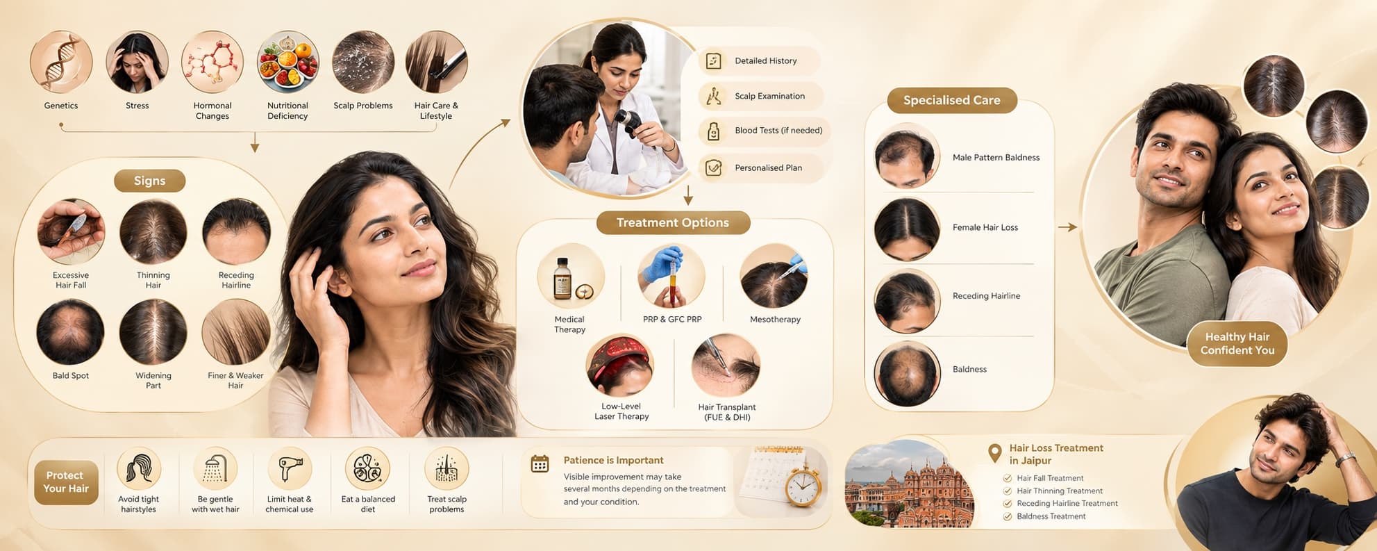 Your Complete Hair Loss Care Journey.